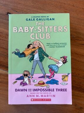 Indigo The Baby-Sitters Club Graphic Novel - Mint Green & Light Pink
